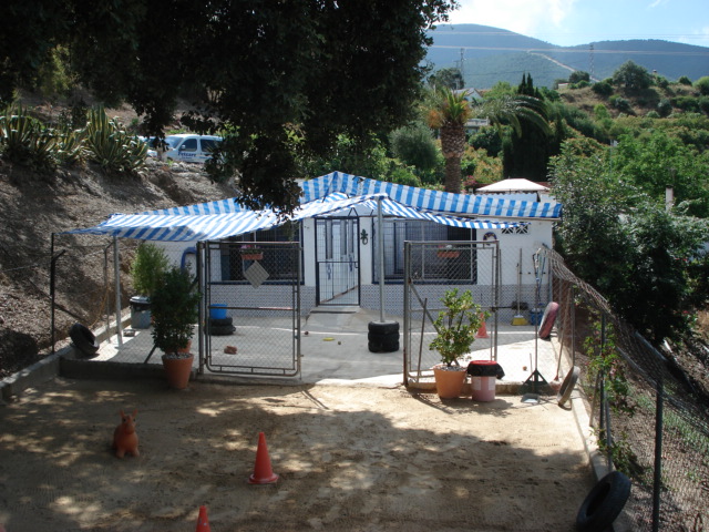 Boarding Kennels with Summer Shade